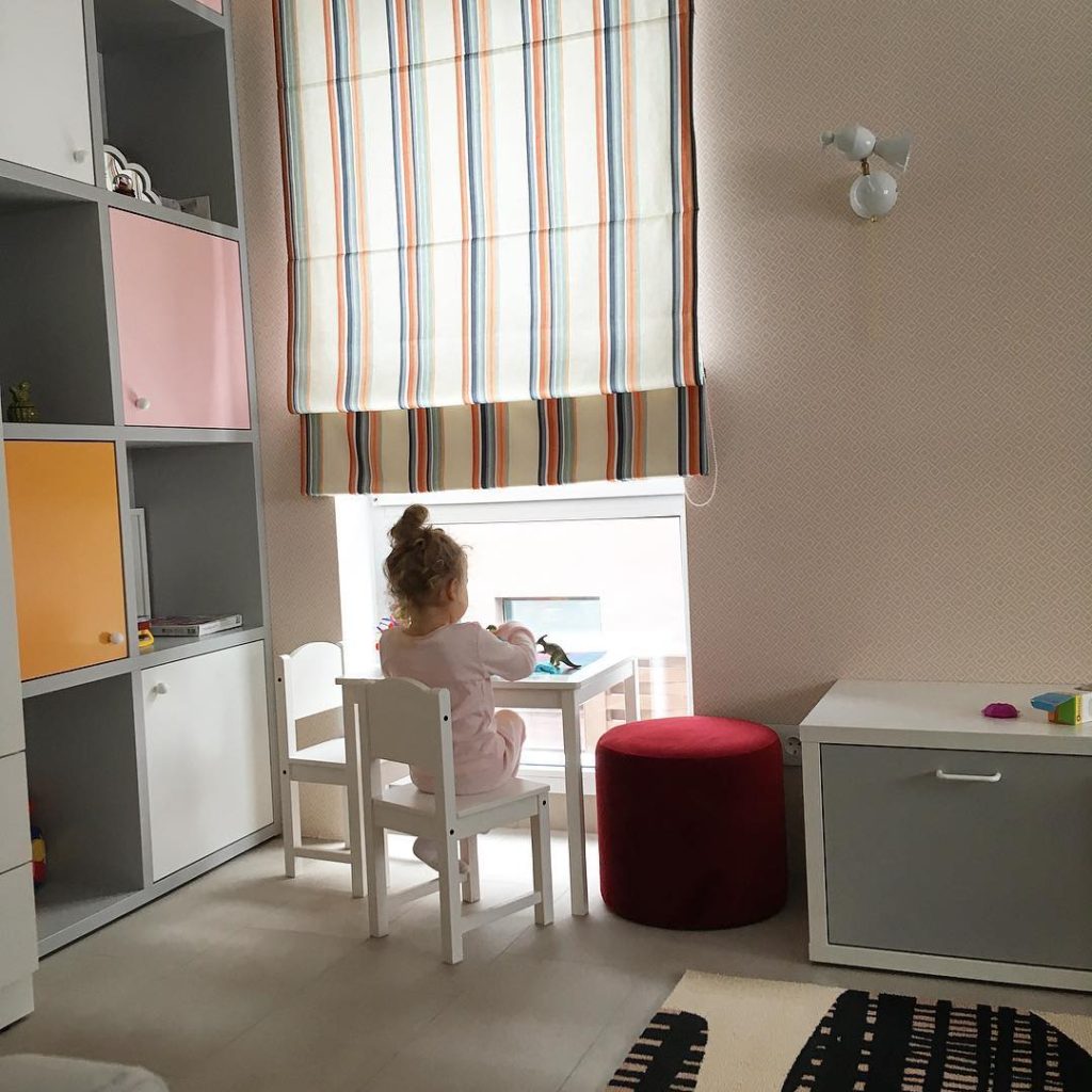 Мягкий круглый пуфик Кеша в интерьере. Фото 2