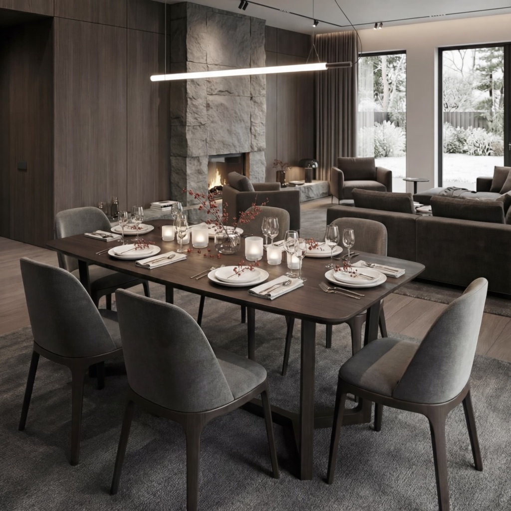 Обеденный стол Хантер в интерьере. Фото 3