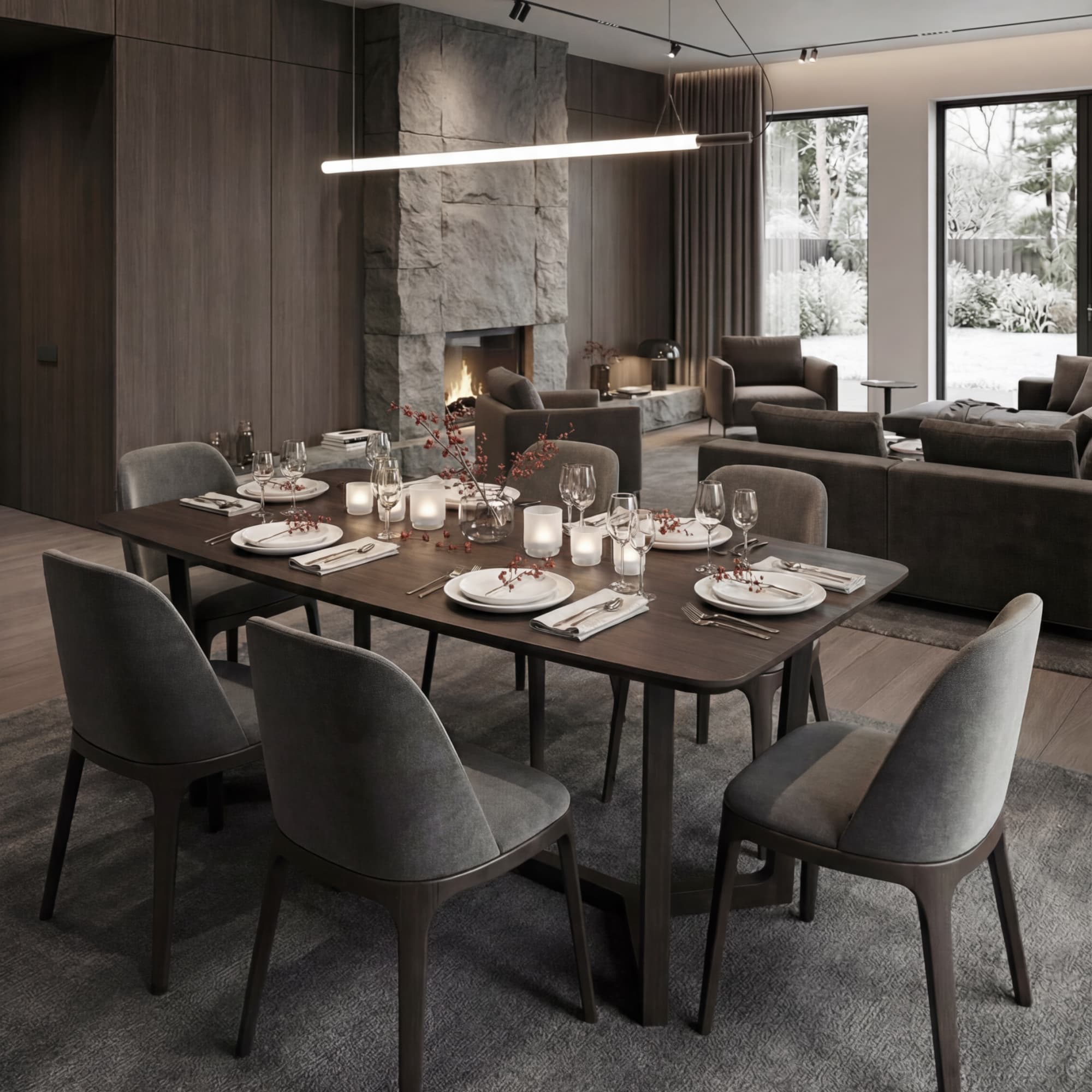 Обеденный стол Хантер . Фото 11