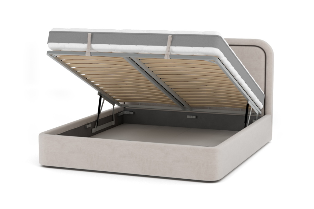 Двуспальная Кровать Лукас с подъемным механизмом . Фото 4