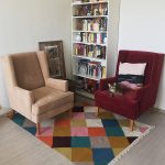 мягкое кресло Харви в современном стиле с высокой спинкой