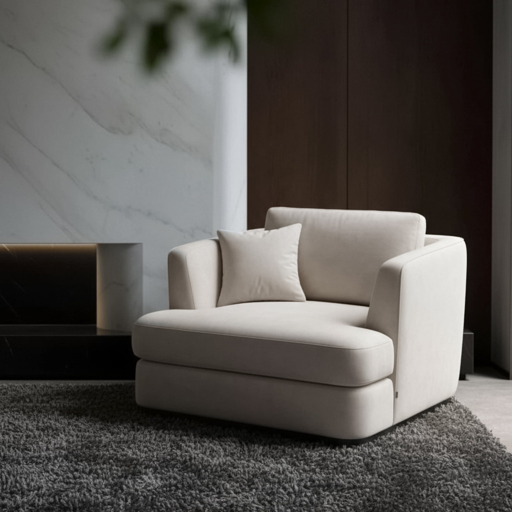 Кресло Морти в интерьере в обивке: Lazio 17. Фото 3