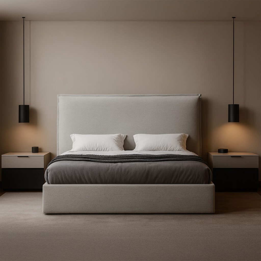 Кровать Эрик с подъемным механизмом в интерьере. Фото 1