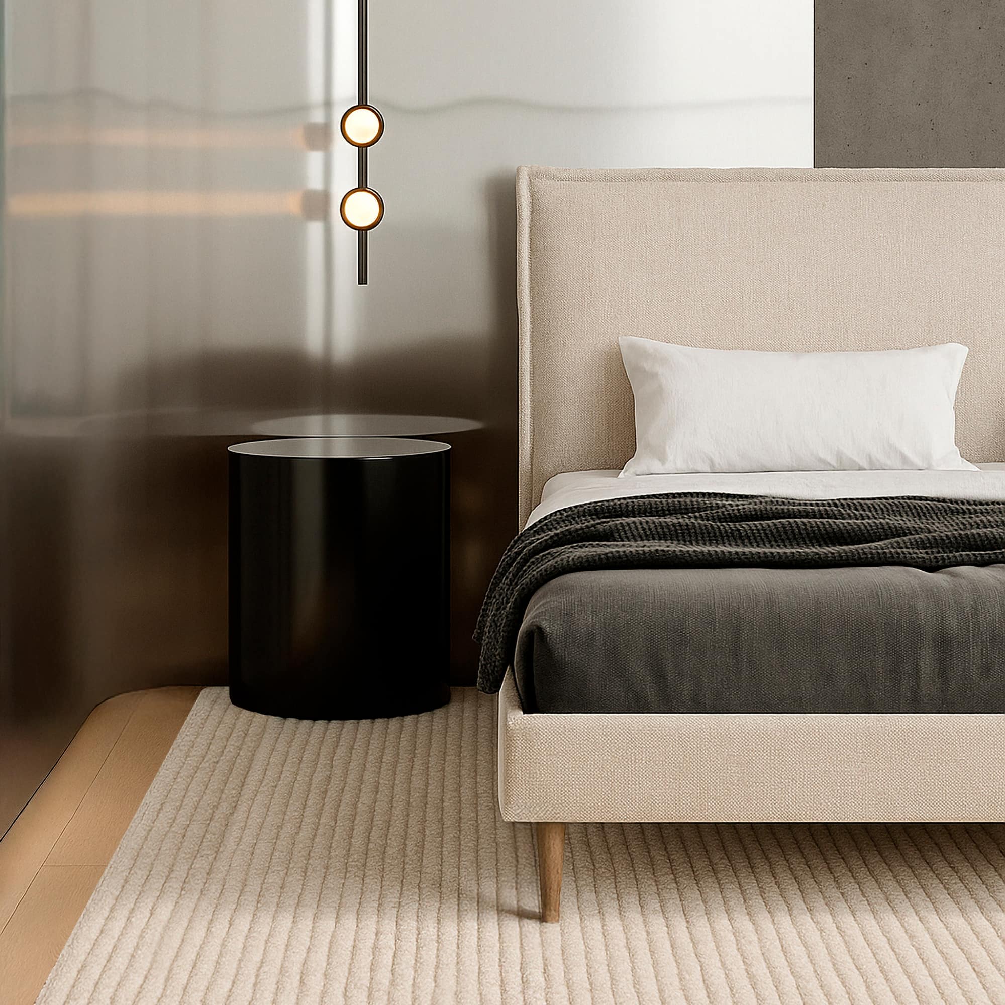 Двуспальная Кровать Эрик на ножках . Фото 7