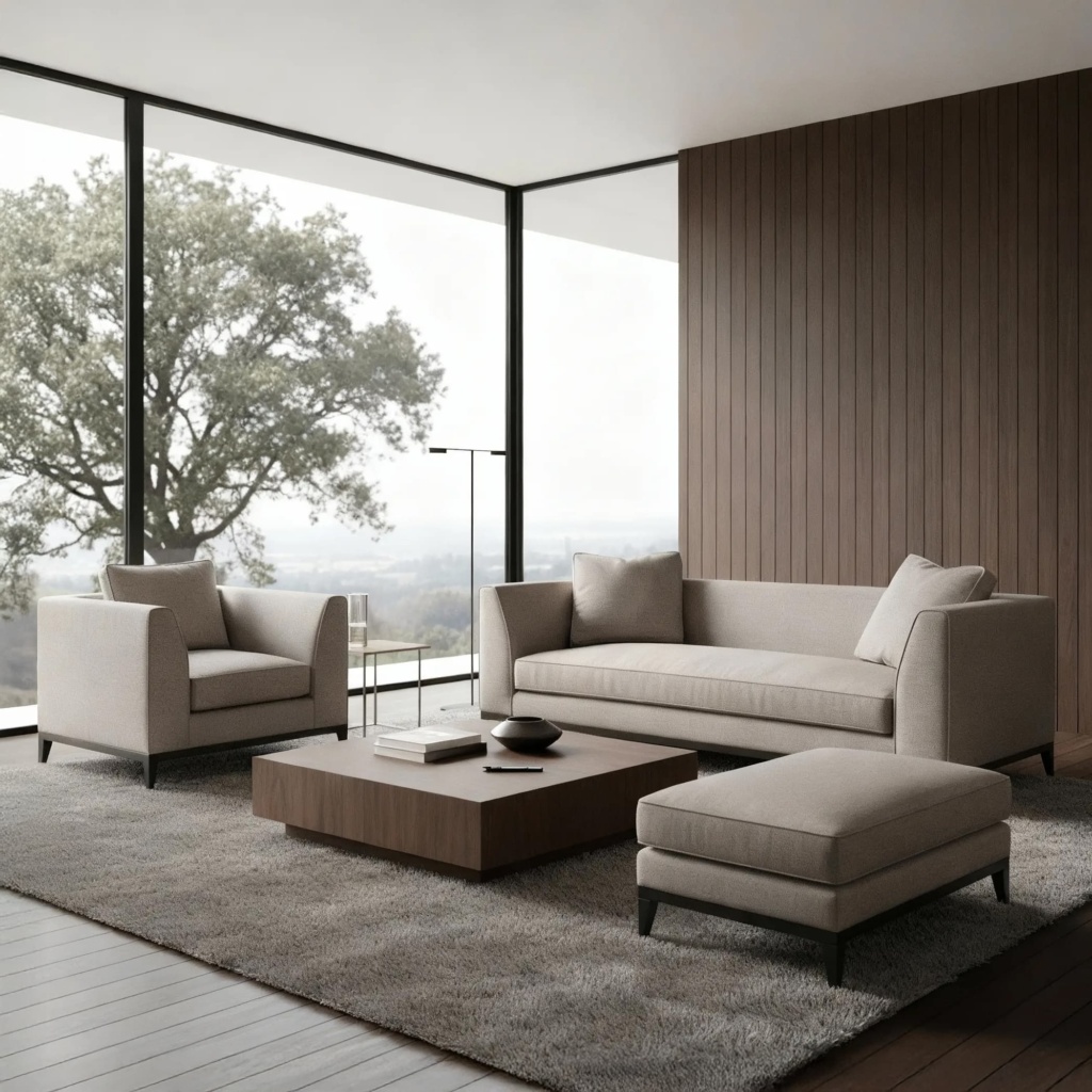 Диван Линден в интерьере в обивке: Nortex Jazz 18. Фото 2