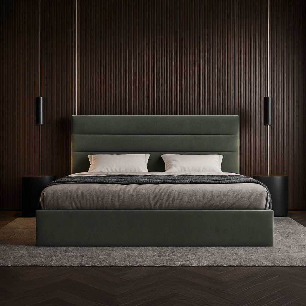 Кровать Колин с подъемным механизмом в интерьере. Фото 3