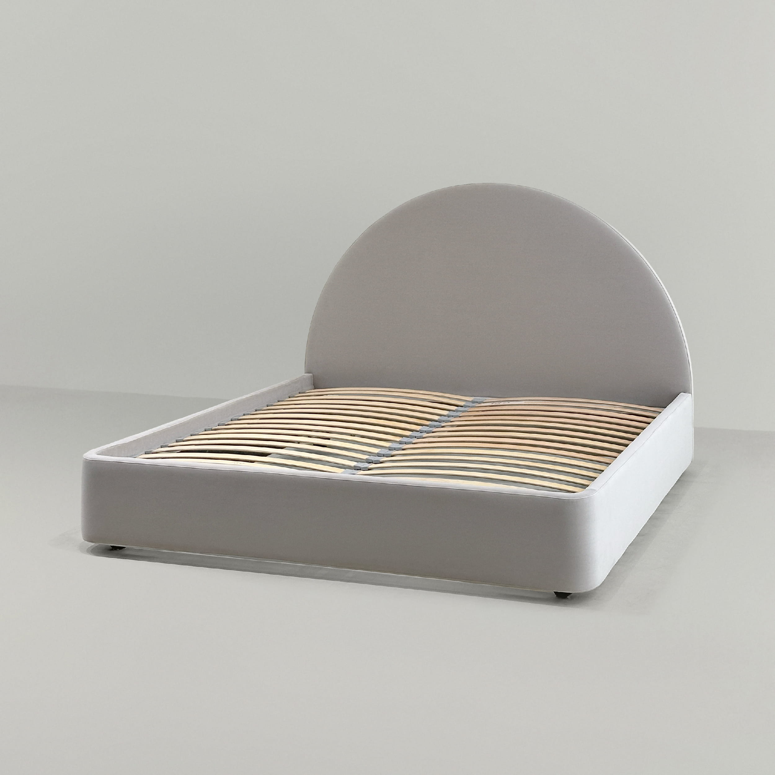 Кровать Орландо с подъемным механизмом в интерьере в обивке: Egida Teddy 307. Фото 3