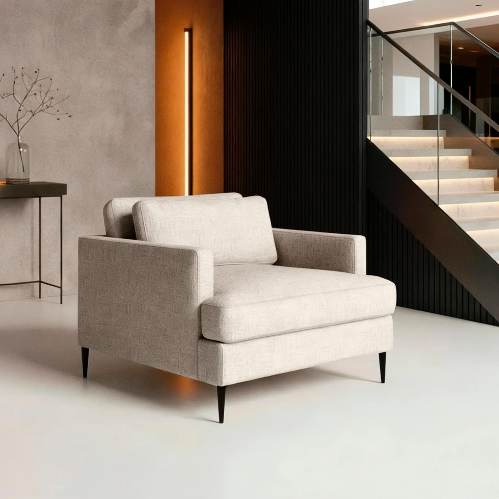 Кресло Мэтт в интерьере в обивке: No-frames Cos 1. Фото 4