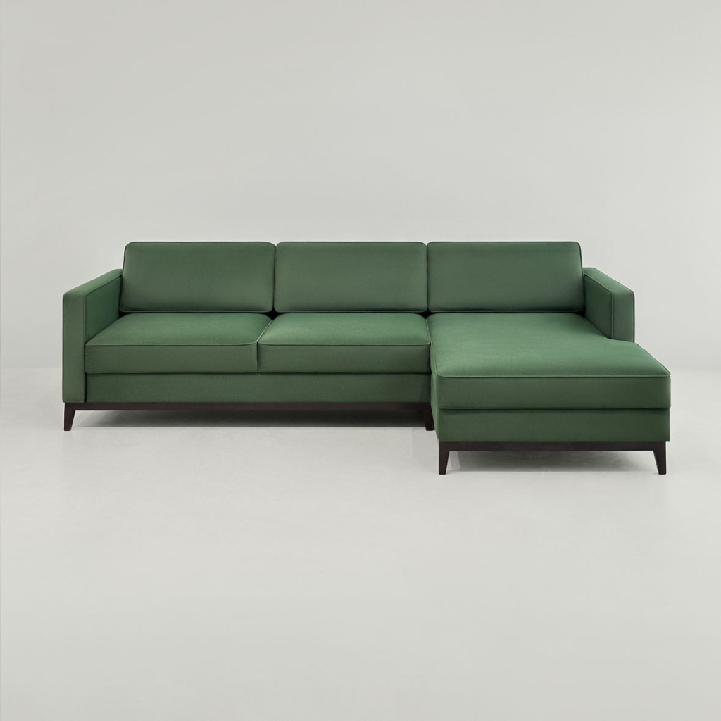 Диван Стив на ножках раскладной в интерьере. Фото 11