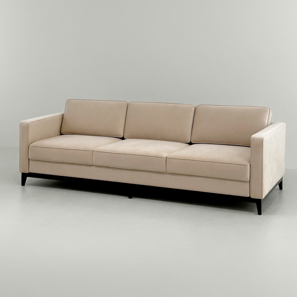 Диван Стив на ножках раскладной в интерьере. Фото 13