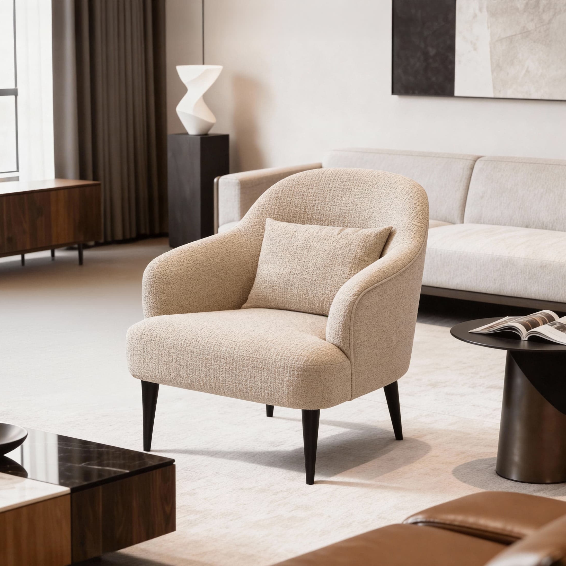 Интерьерное кресло Магнус Младший с подлокотниками. Фото 8