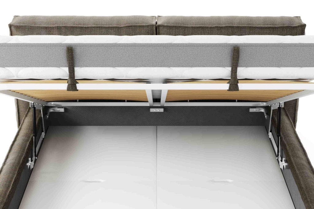 Двуспальная Кровать Фостер с подъемным механизмом . Фото 5