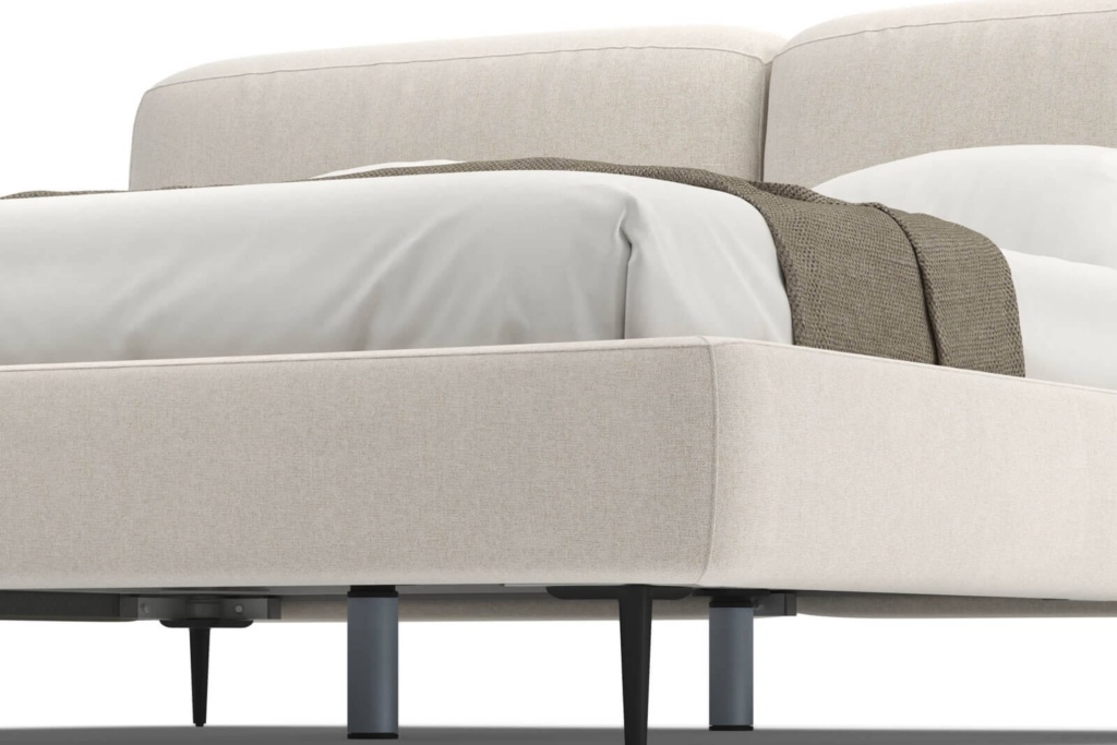 Двуспальная Кровать Рэн на ножках . Фото 5