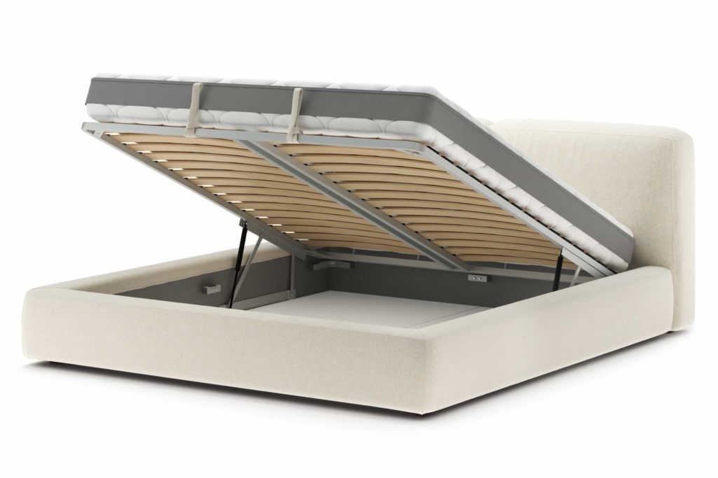 Двуспальная Кровать Рэн с подъемным механизмом . Фото 5