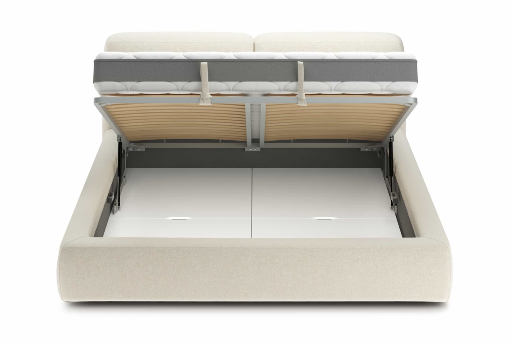 Двуспальная Кровать Рэн с подъемным механизмом . Фото 6