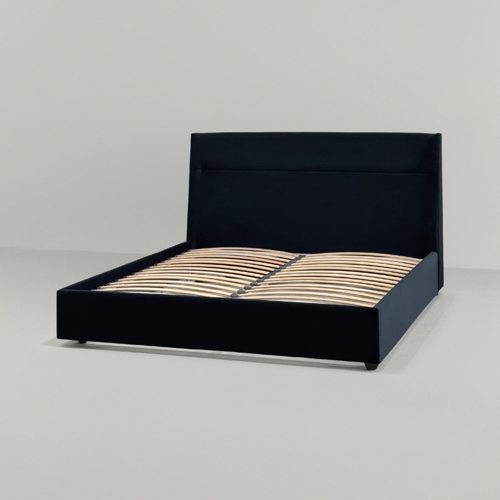 Кровать Брэдли с подъемным механизмом в интерьере в обивке: Manhattan 23. Фото 4