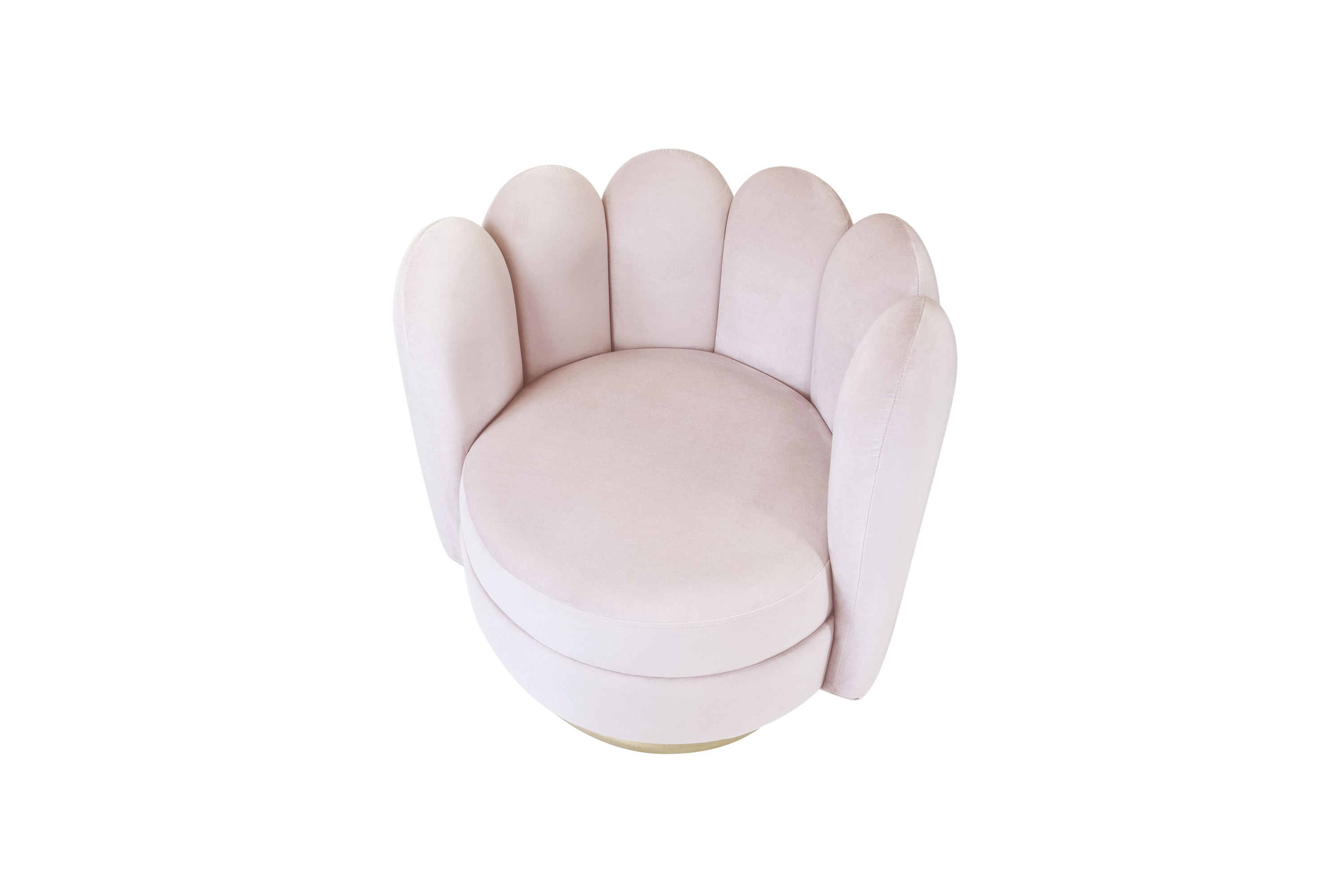 Круглое Кресло в виде цветка Гастон поворотное. Фото 3