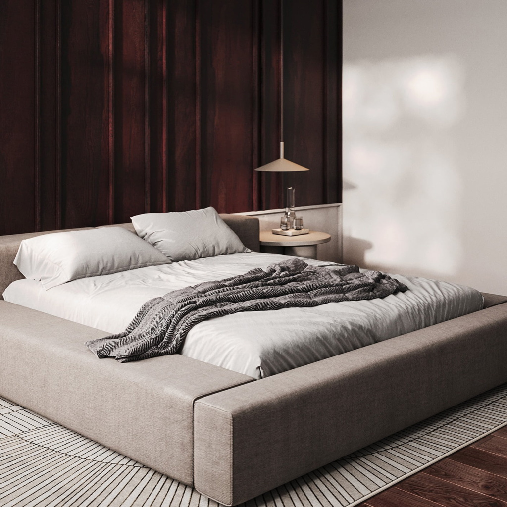 Двуспальная Низкая кровать Каспер . Фото 9