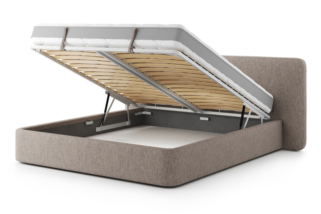 Двуспальная Кровать Тадао с подъемным механизмом . Фото 5