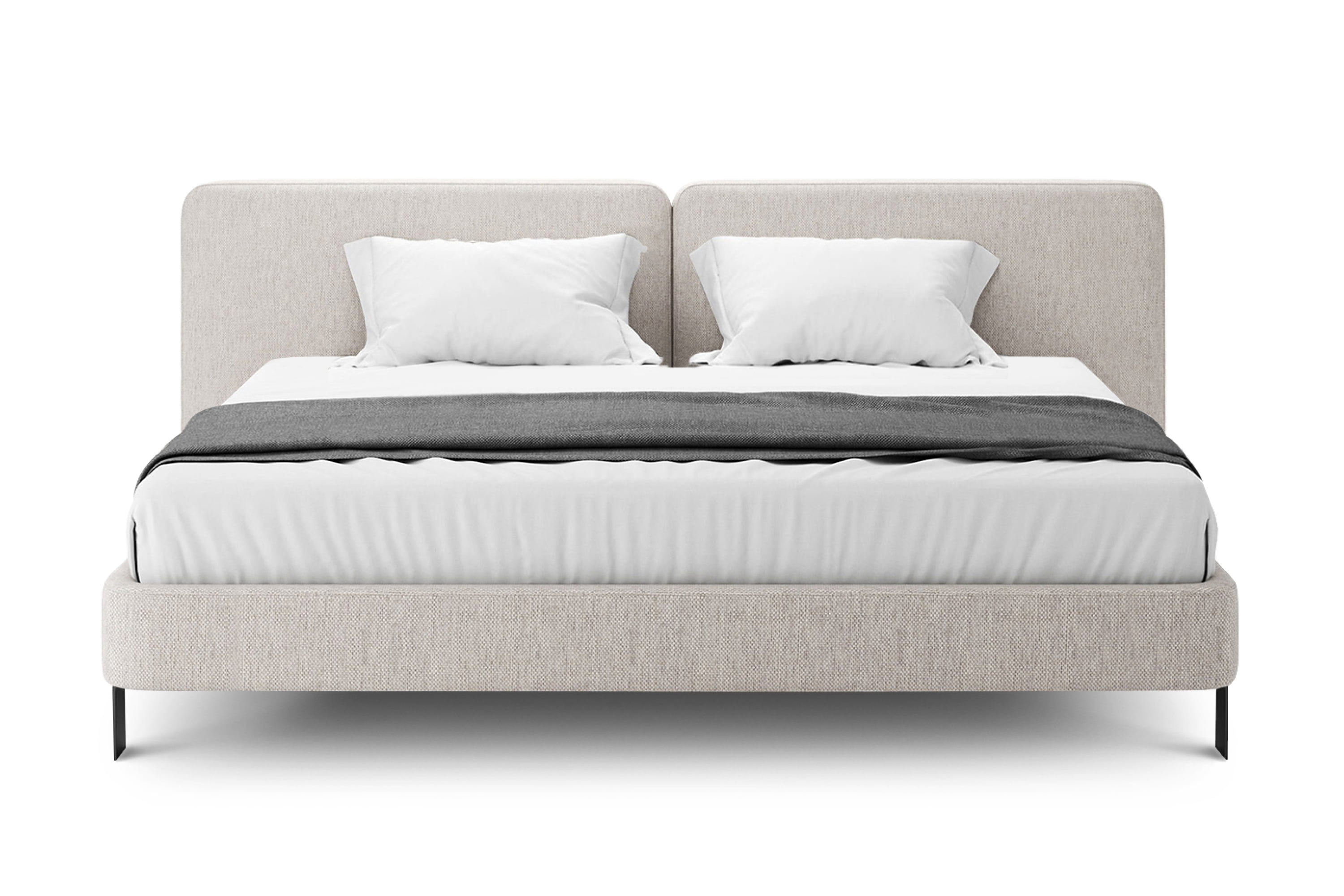 Двуспальная Кровать Тадао на ножках  размер 180x200 см. Фото 1