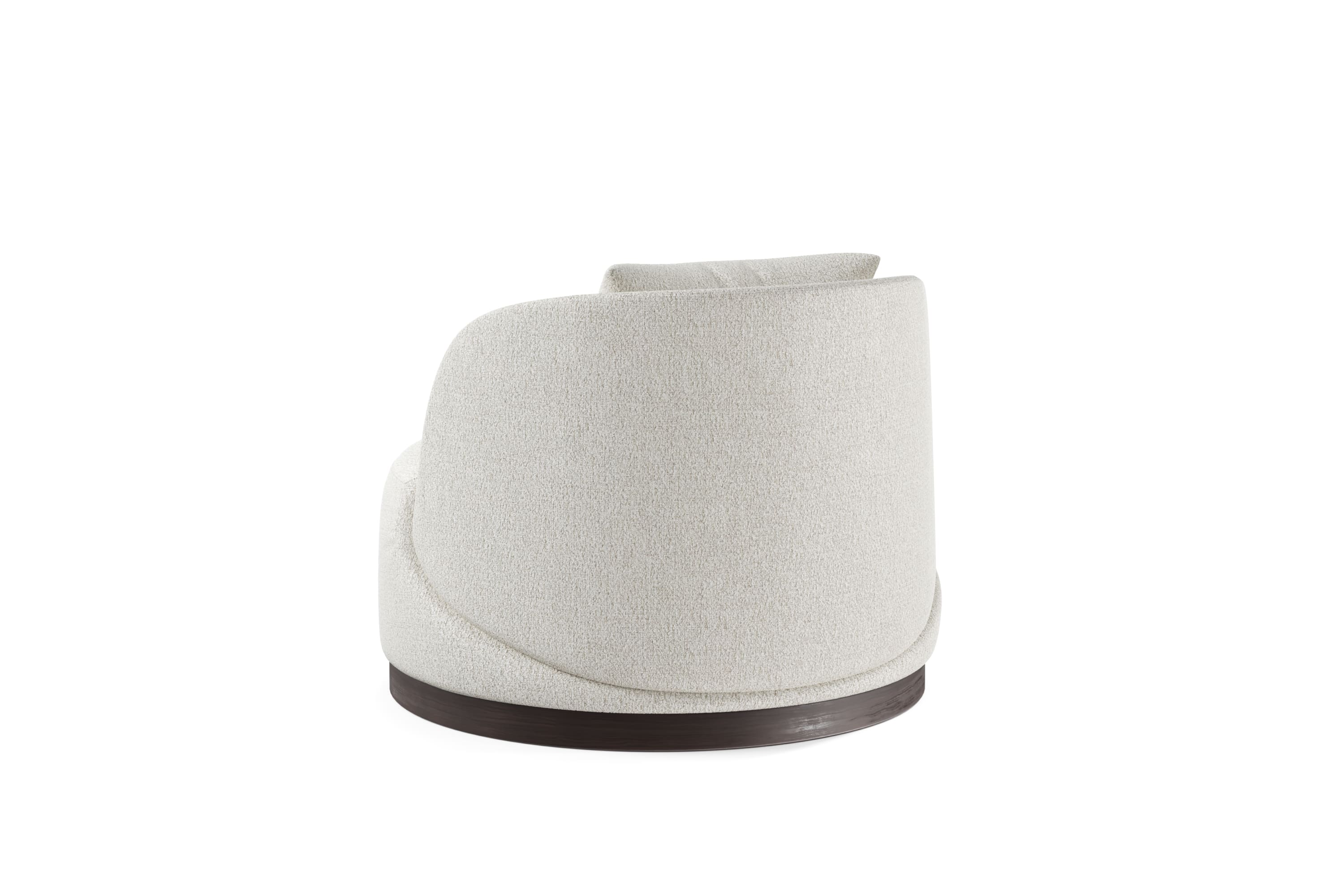 Круглое Круглое лаунж кресло Зефир поворотное. Фото 5