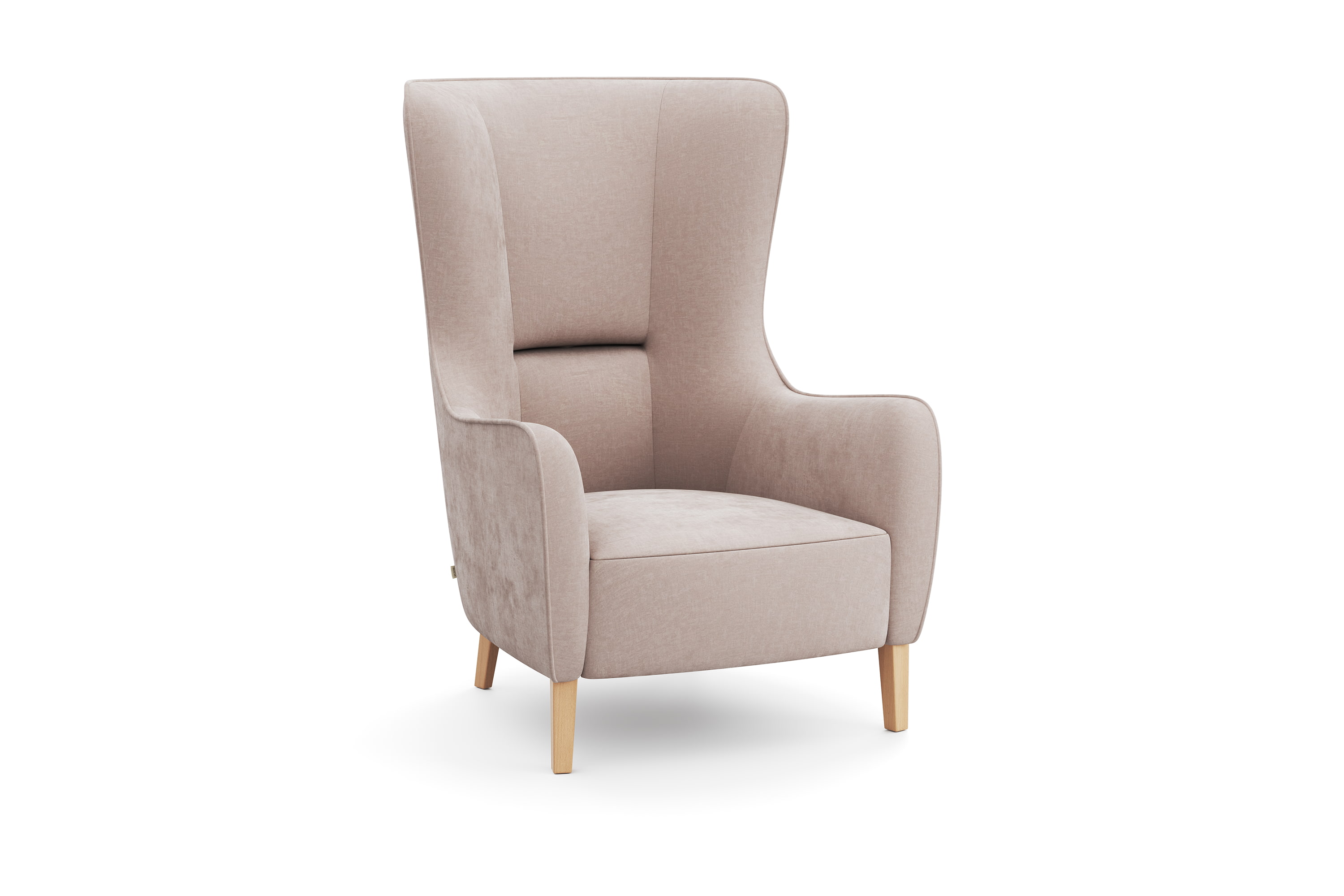 Кресло с высокой спинкой Артур с подлокотниками. Фото 2