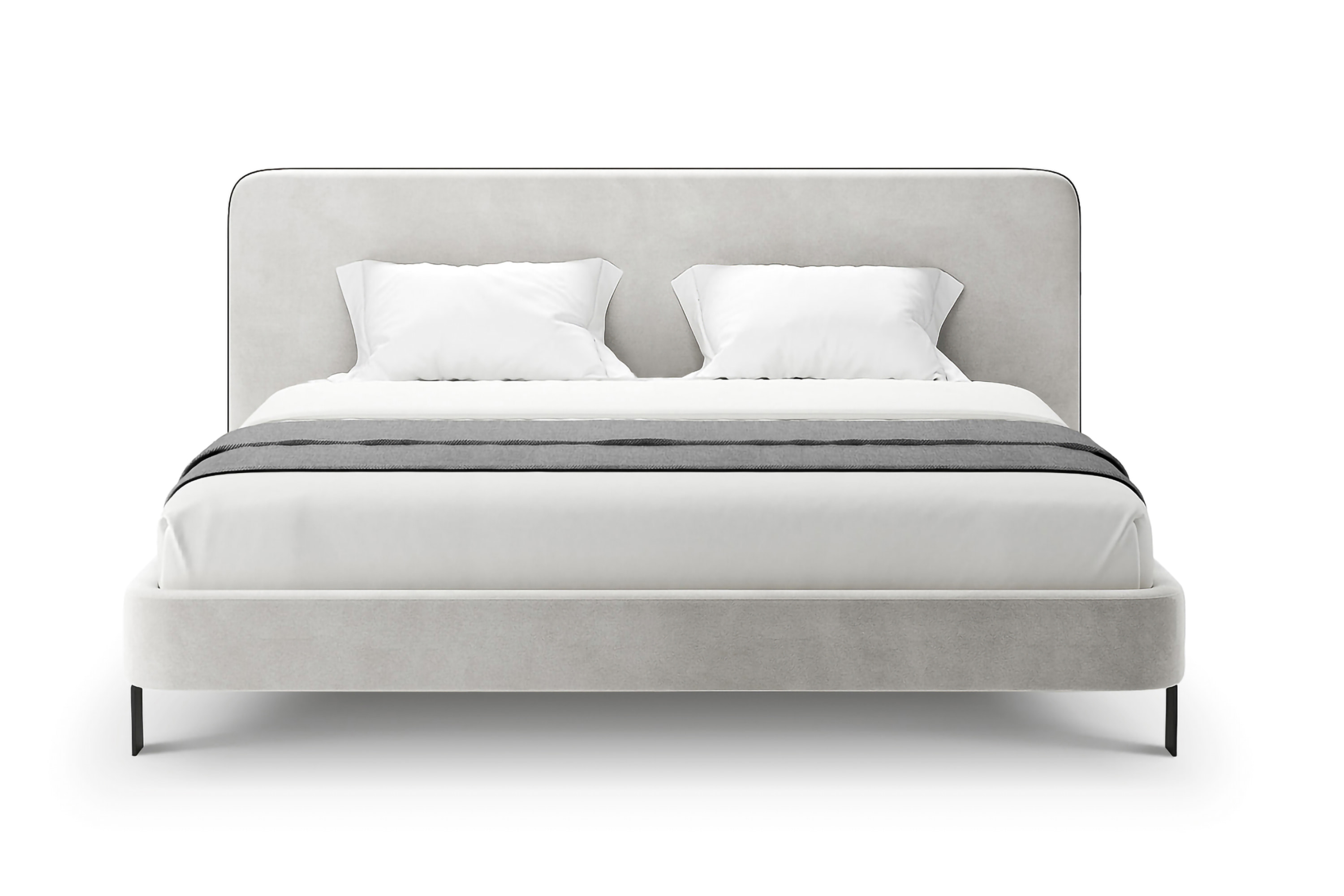 Двуспальная Кровать Барри на ножках  размер 180x200 см. Фото 1