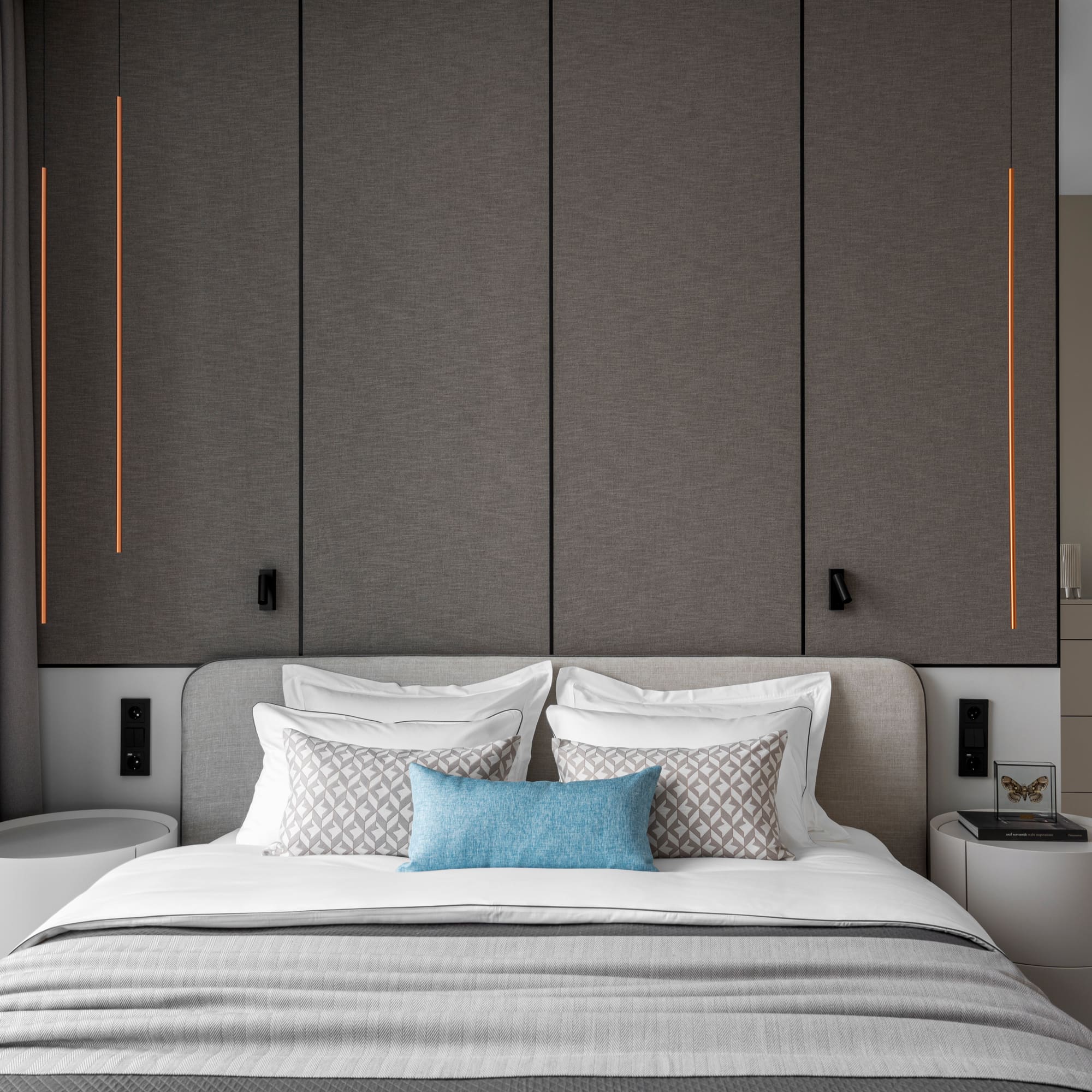 Подиумная кровать Барри в интерьере, дизайн от: Кристина Кораблина. Фото 10