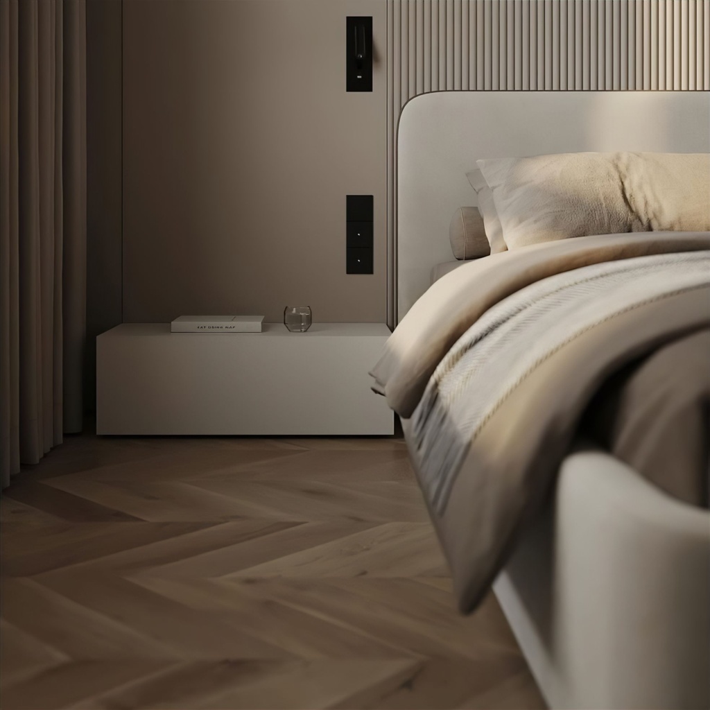 Подиумная кровать Барри в интерьере, дизайн от: Studio 9. Фото 11