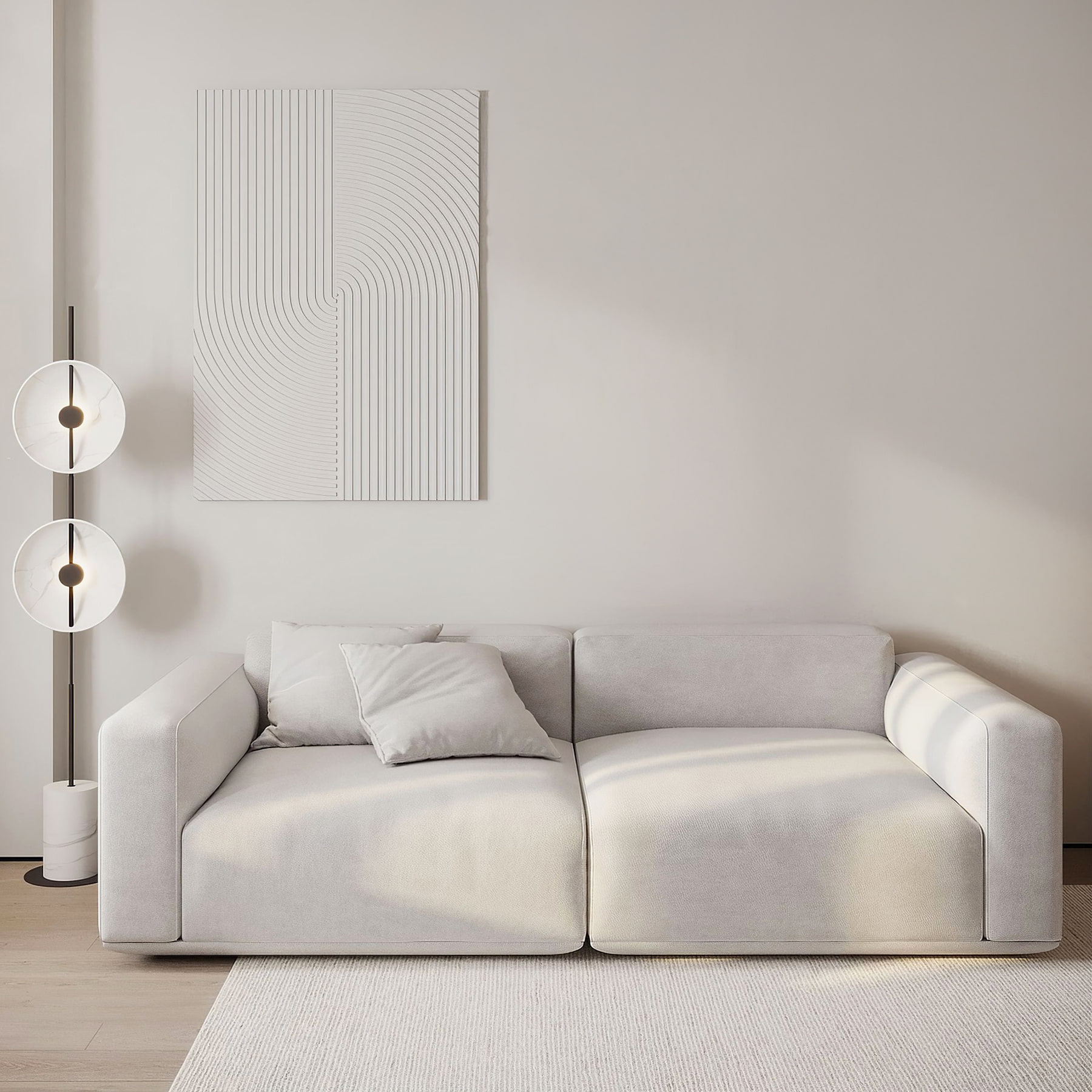 Прямой Диван Грант двухместный. Фото 12