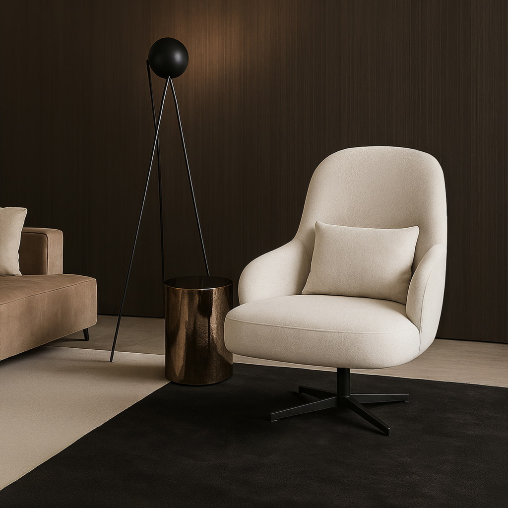 Кресло Магнус Поворотное в интерьере в обивке: Союз-М Clarins 100. Фото 7