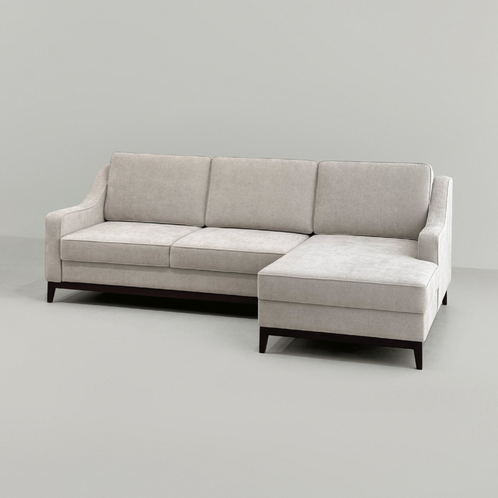 Диван Майк на ножках раскладной в интерьере в обивке: Bogema 03. Фото 8