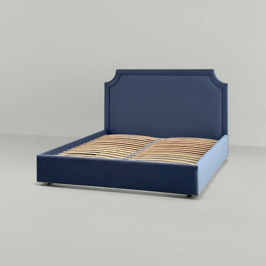 Кровать Томас с подъемным механизмом в интерьере в обивке: Manhattan 12. Фото 6