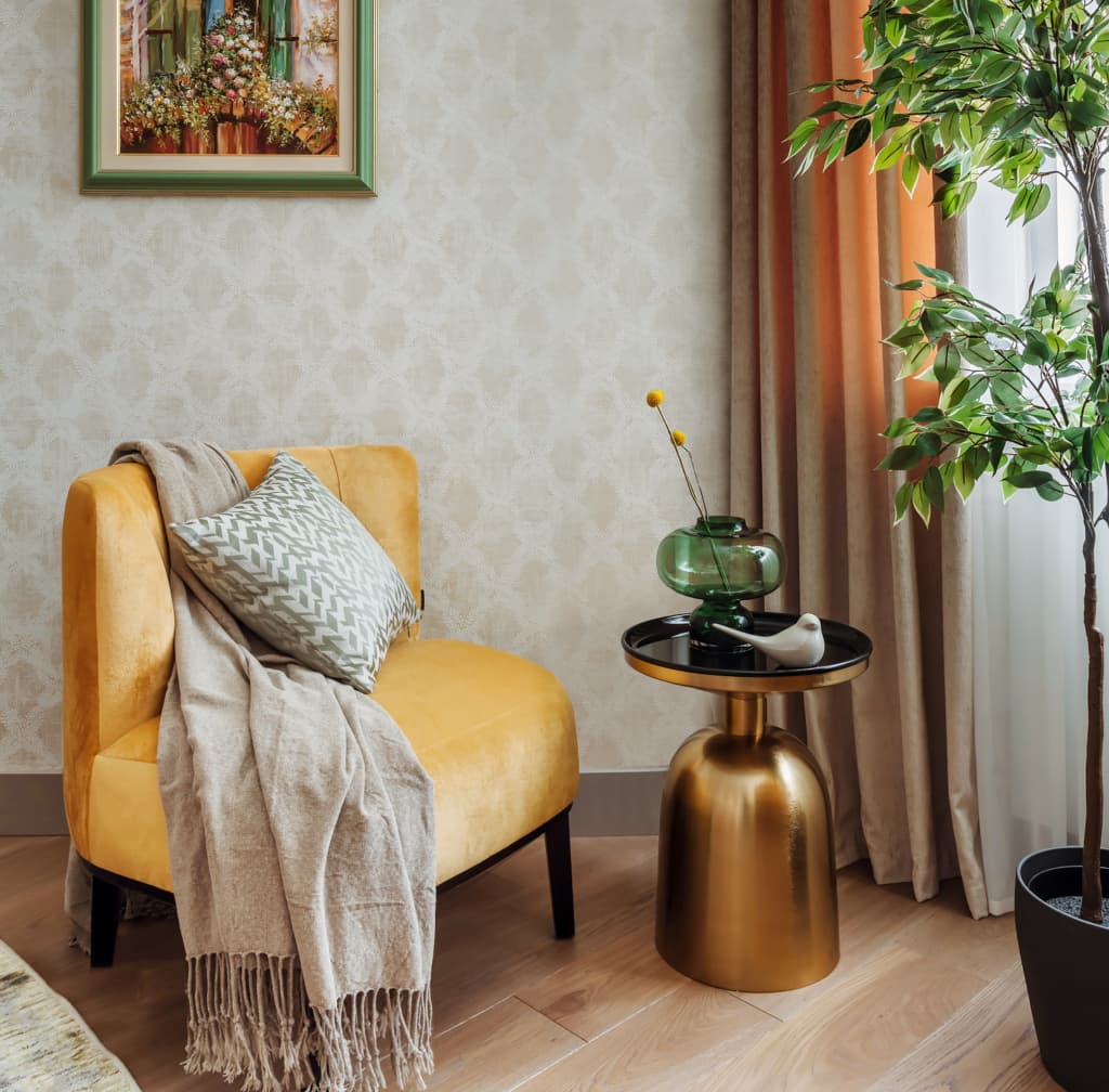 Маленькое акцентное кресло Марк без подлокотников. Фото 5