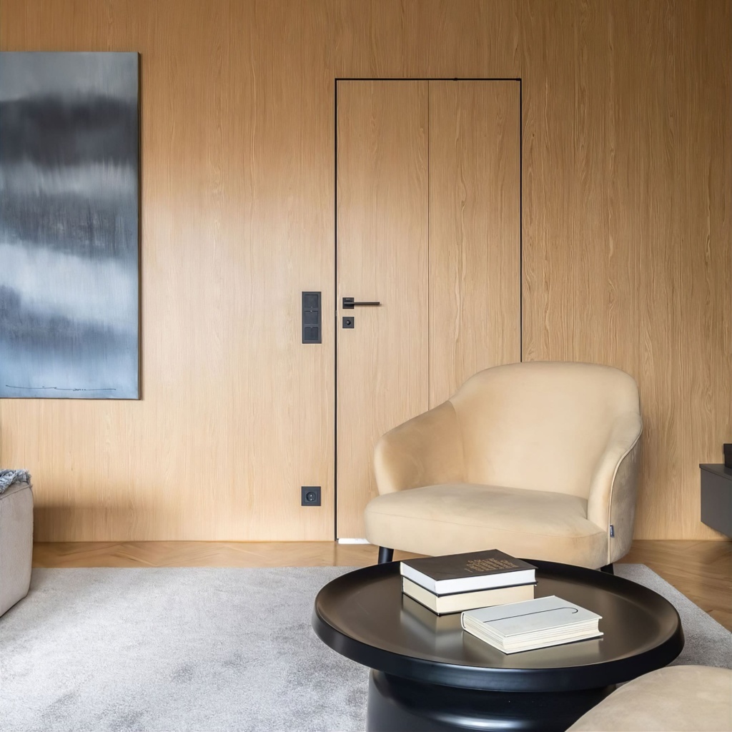 Интерьерное кресло Магнус Младший в интерьере в обивке: Egida Teddy 304, дизайн от: Дарья Руссу. Фото 2