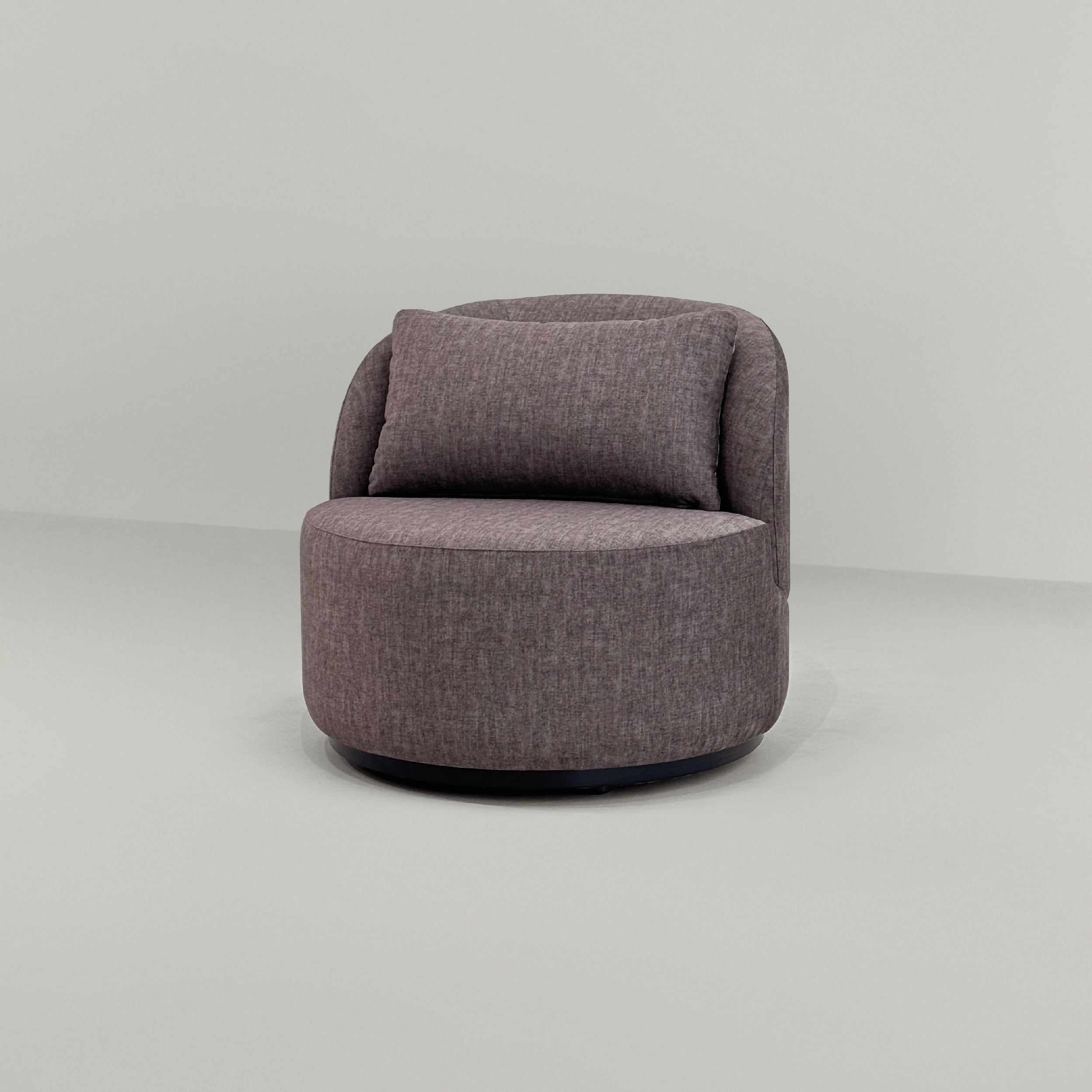 Круглое лаунж кресло Зефир в интерьере в обивке: Missoni 11. Фото 10