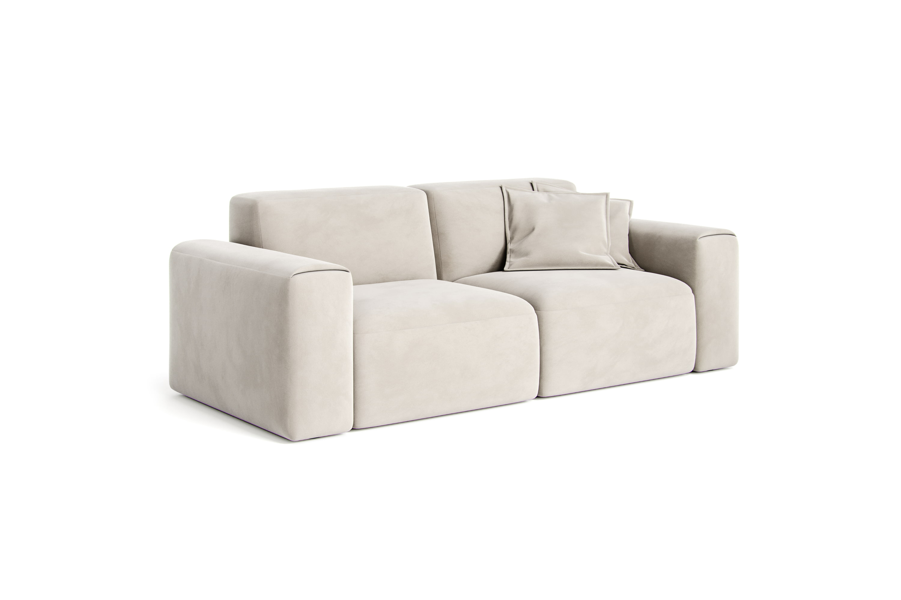 Прямой Диван Джэк двухместный  размер 220x100 см. Фото 2