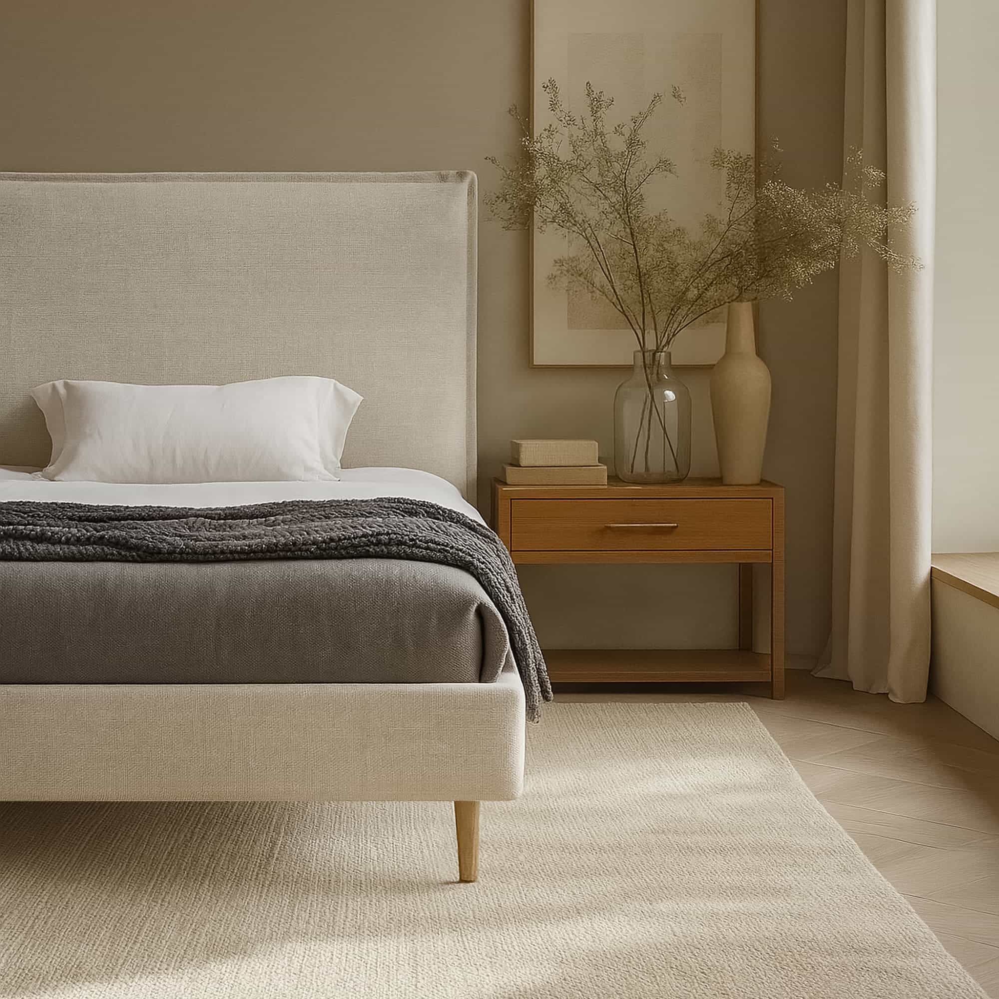 Двуспальная Кровать Эрик на ножках . Фото 5