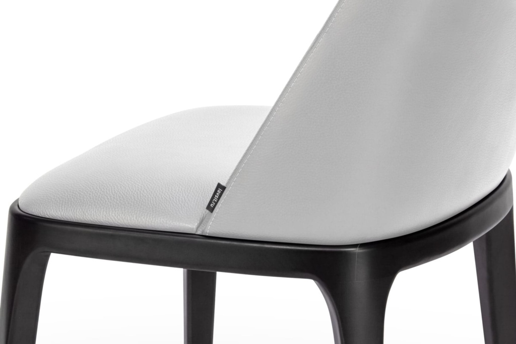 Дизайнерский стул Грей с мягкой обивкой. Фото 4