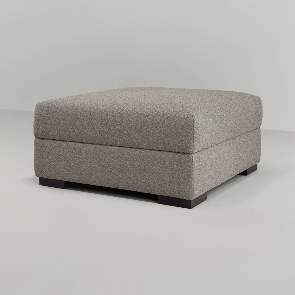 Пуф Паркер в интерьере в обивке: Souz-M Chistetika Bloom 290. Фото 2