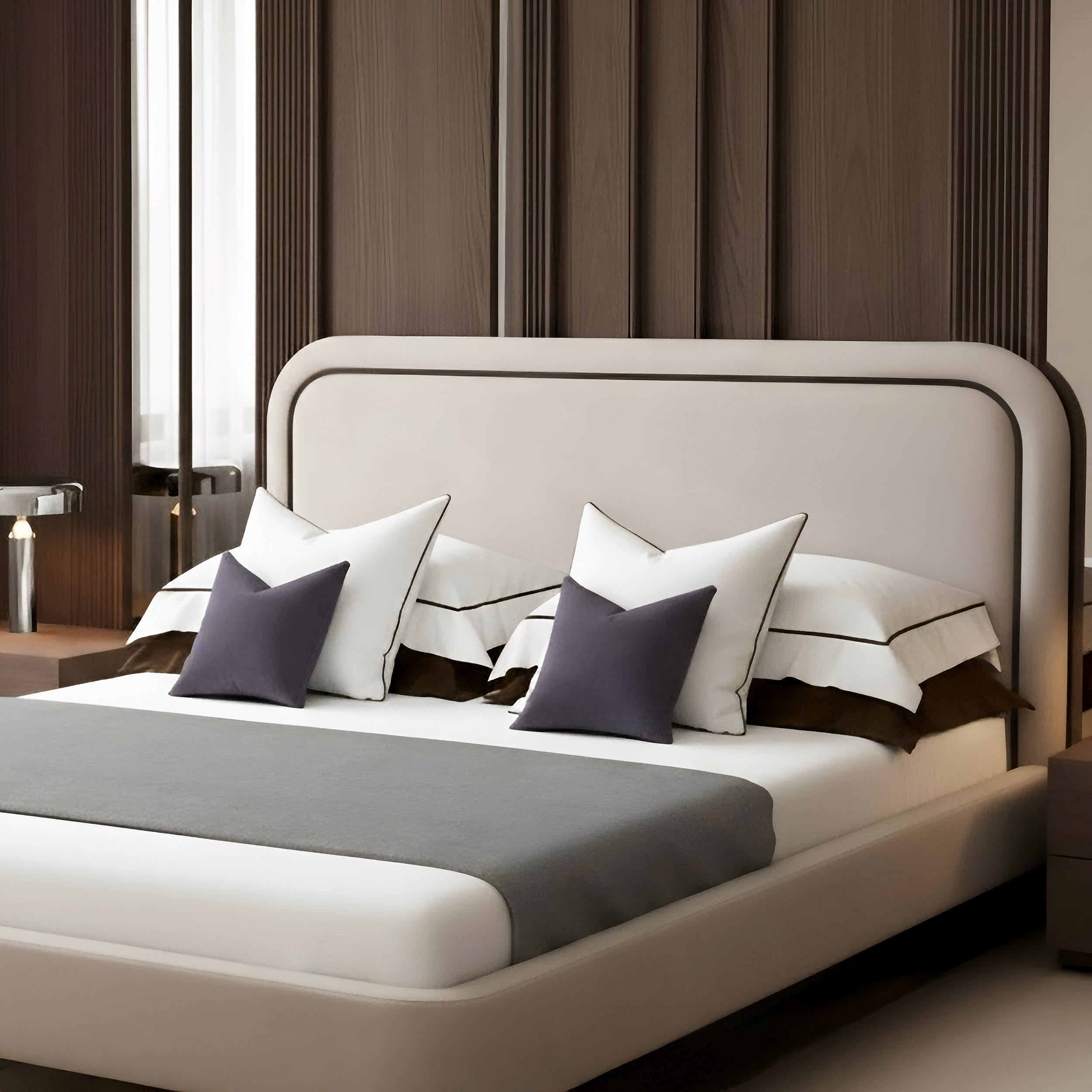 Двуспальная Кровать Лукас на ножках . Фото 7