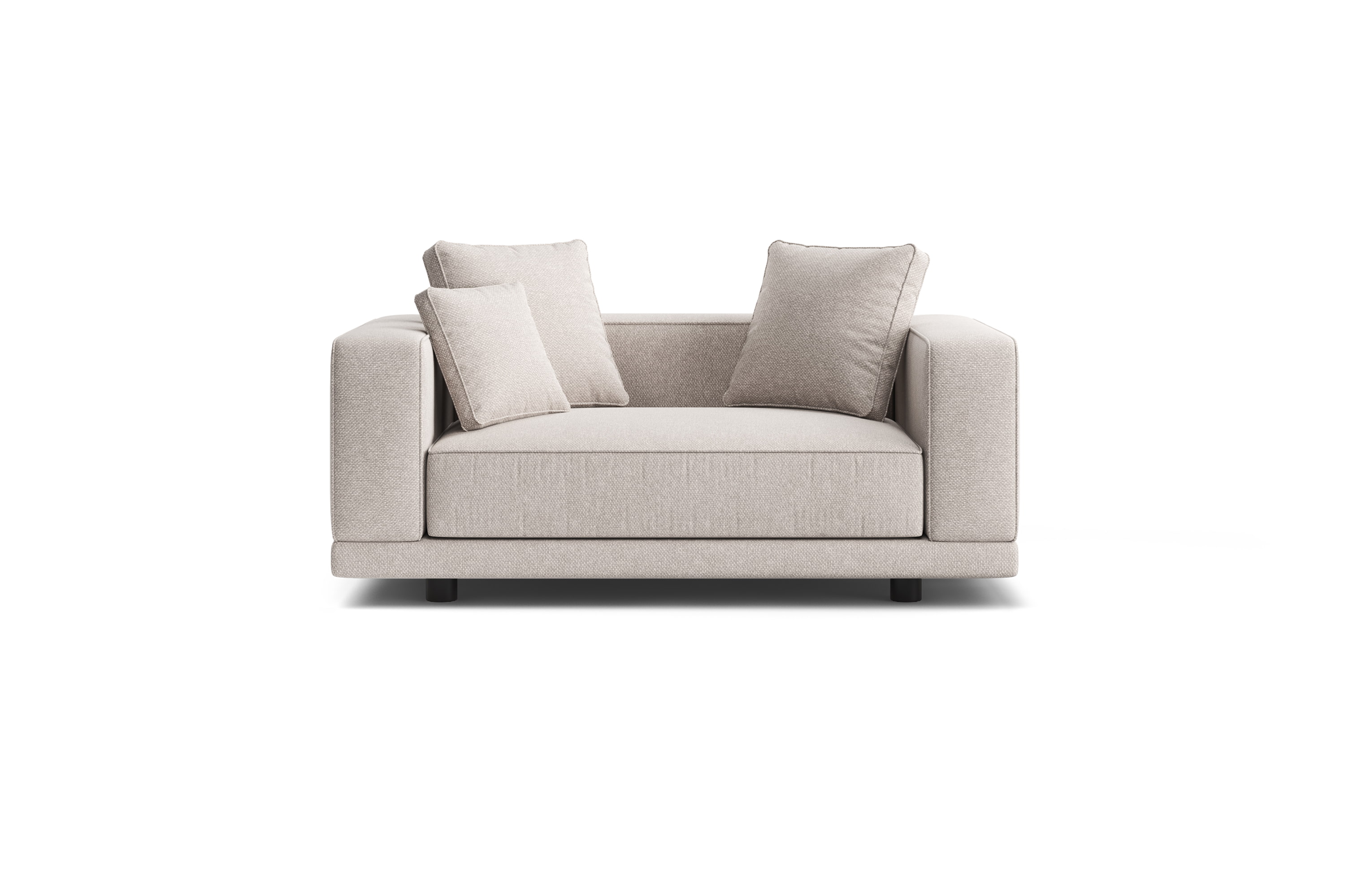 Прямой Диван Клайд маленький  размер 175x110 см. Фото 1