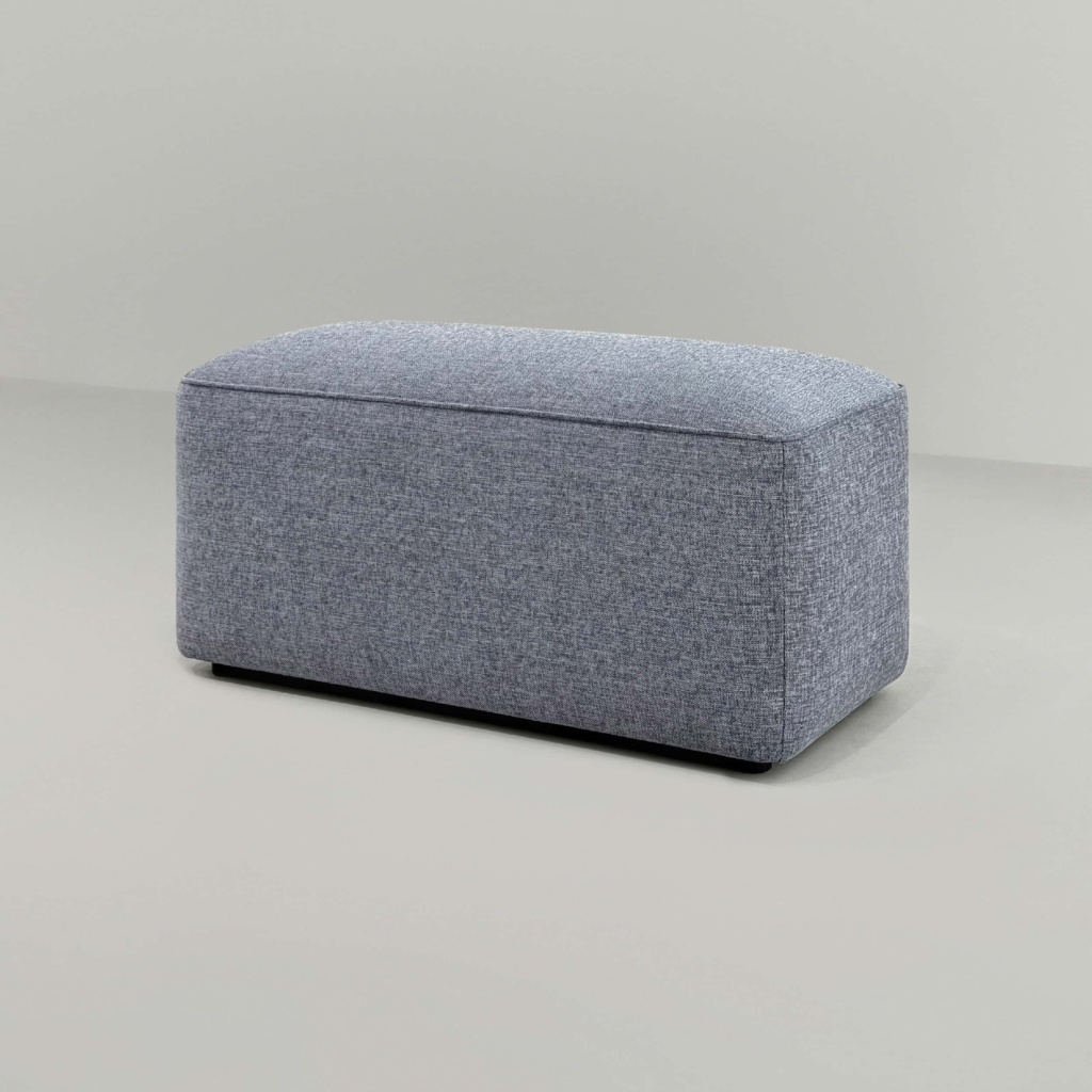 Пуф Леман в интерьере в обивке: Divine 51. Фото 1