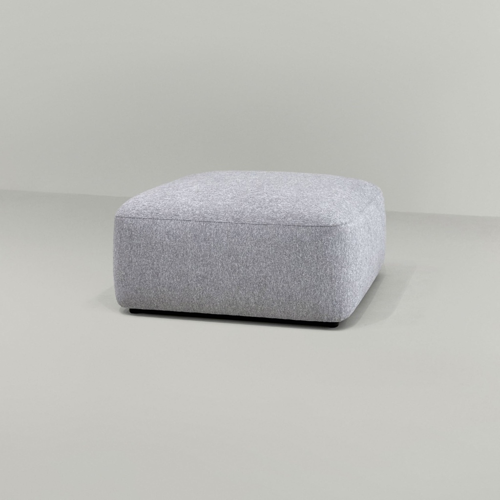 Пуф Кермит в интерьере в обивке: Polaris 17. Фото 1