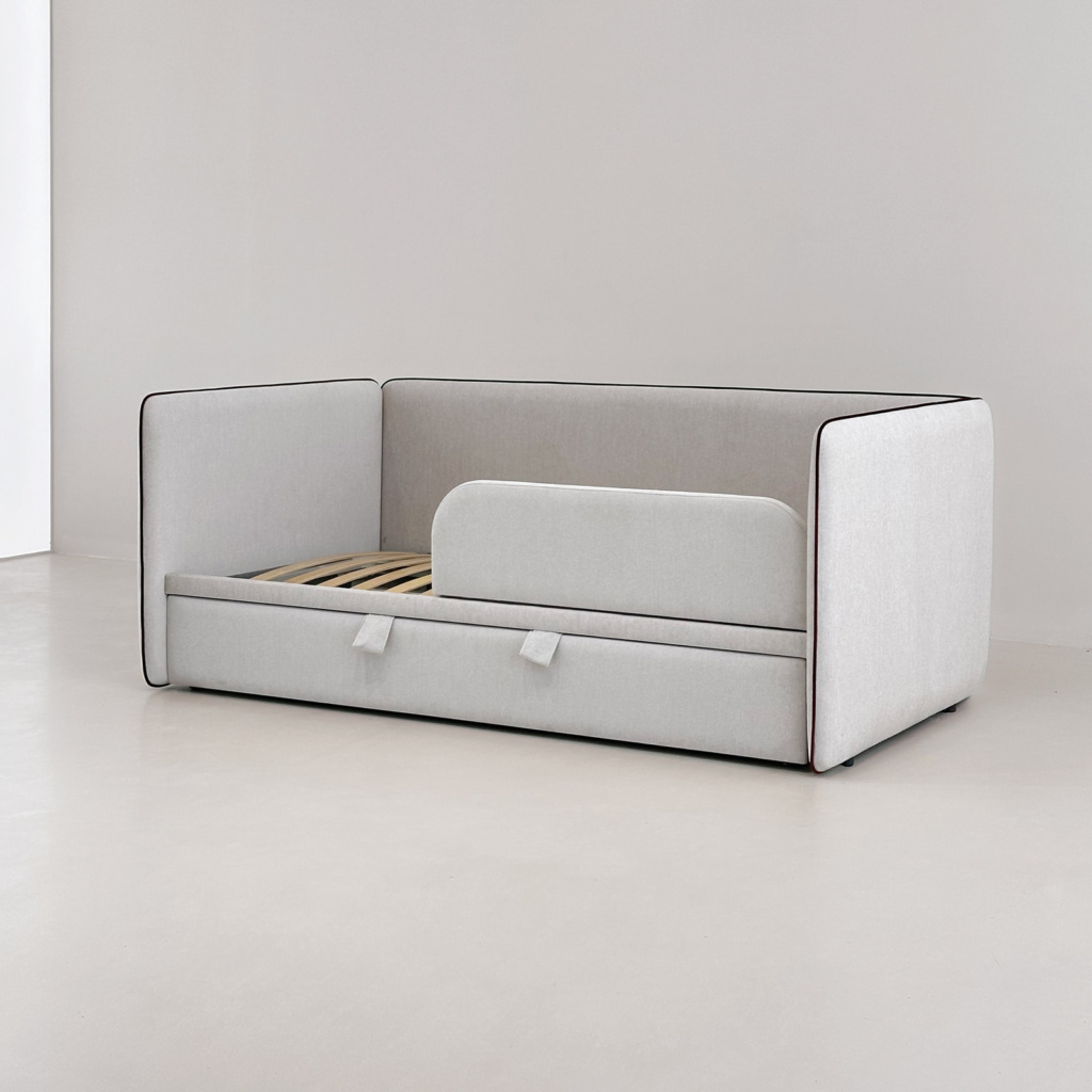 Детская кровать Берт в интерьере в обивке: Art Vision Paddington 10. Фото 6