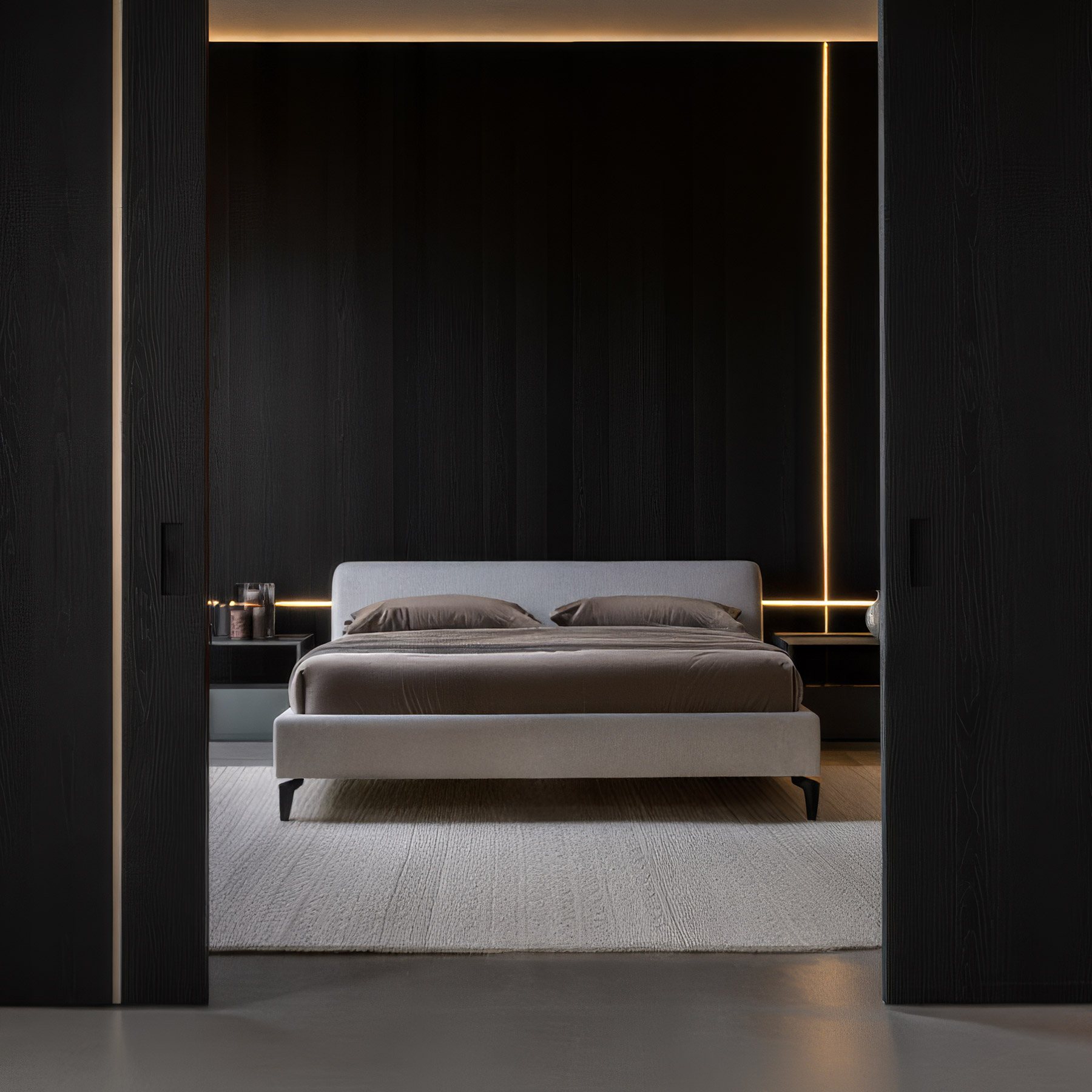 Двуспальная Кровать Уолтер на ножках . Фото 5