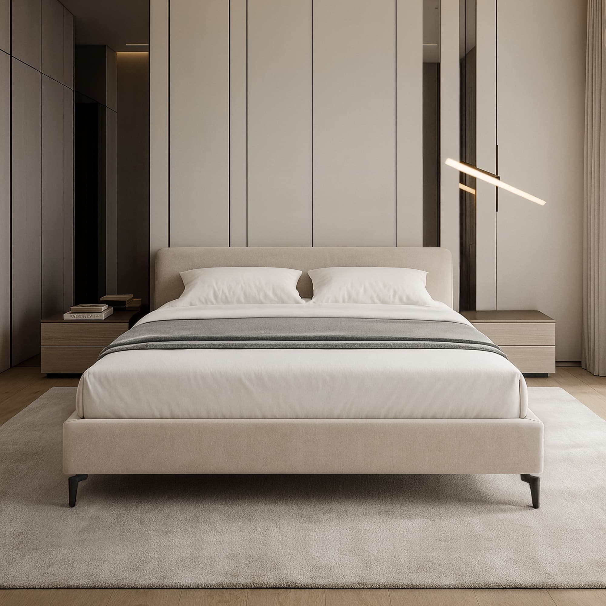 Двуспальная Кровать Уолтер на ножках . Фото 7