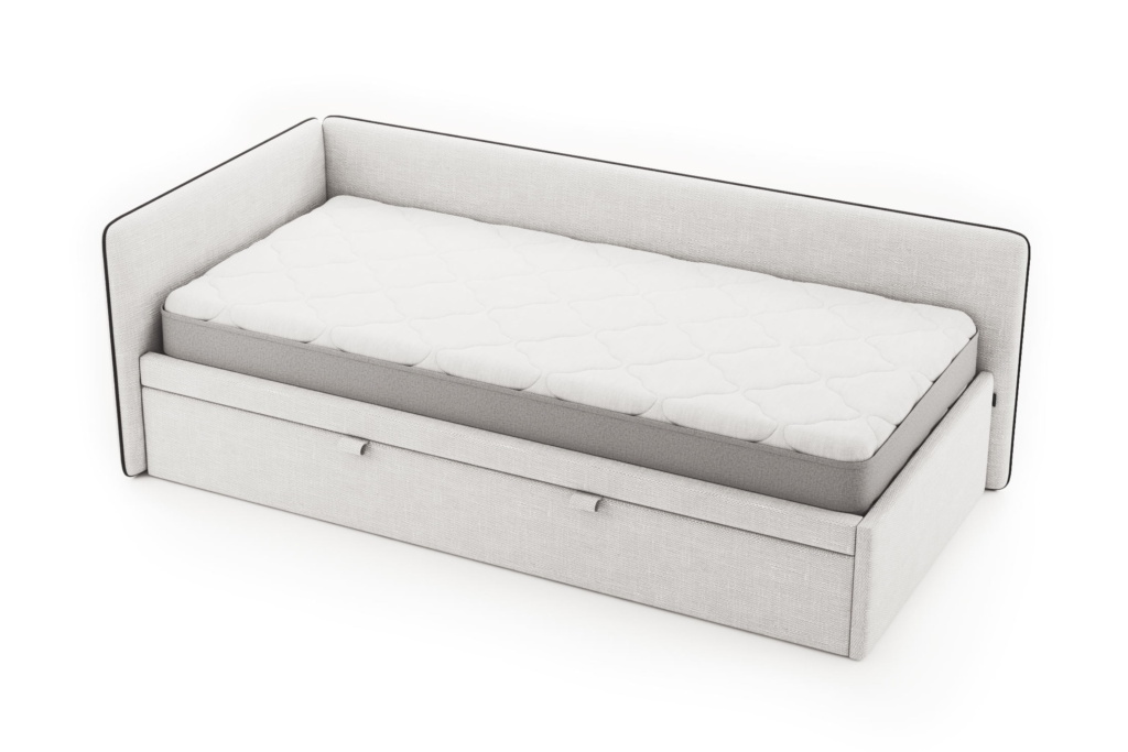 Детская кровать Берт с одним бортом . Фото 5