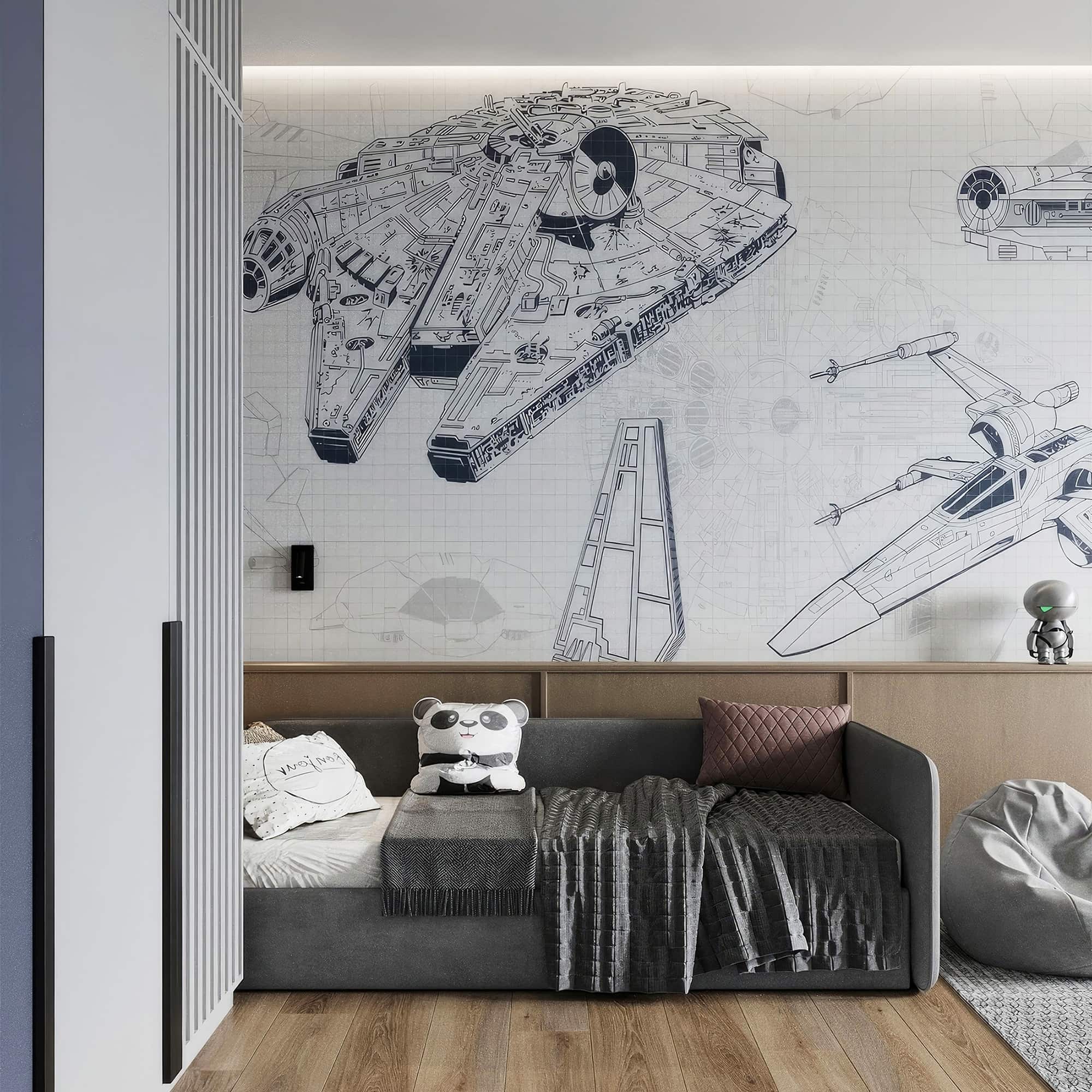 Детская кровать Берт с одним бортом . Фото 6