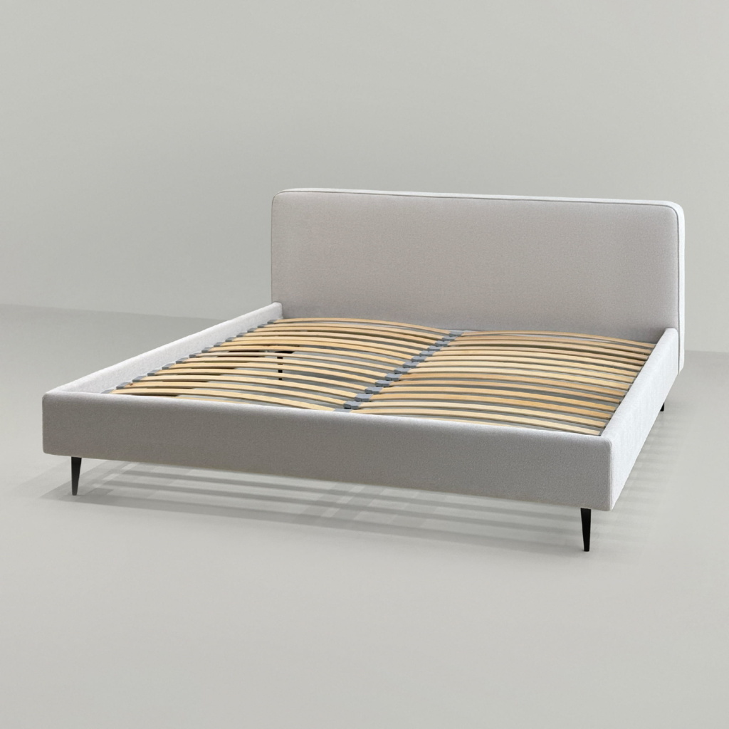 Кровать Портер на ножках в интерьере в обивке: Souz-M Clarins 100. Фото 4